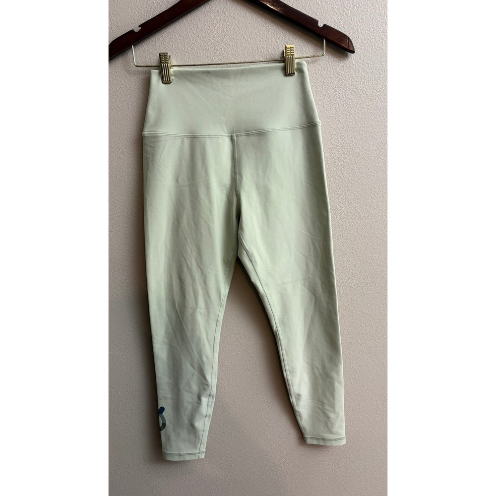 Peloton Leggings Performance Pistachio Green High Waisted Medium Athleisure